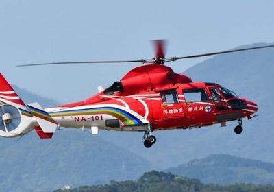 هبوط اضطراري لهليكوبتر وفقدان رئيس الأركان العامة للجيش التايواني 