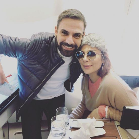 الصدفة تجمع بين أصالة وأمير طعيمة (صورة)