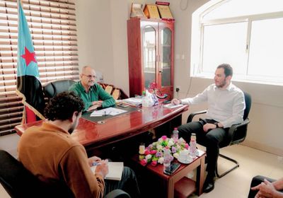 "أمانة الانتقالي" تستقبل مسؤولا أمميا لعرض خروقات الشرعية 