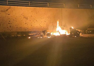 مسؤولون: أمريكا استهدفت هدفين على صلة بإيران في بغداد