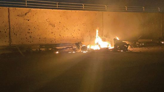 مسؤولون: أمريكا استهدفت هدفين على صلة بإيران في بغداد