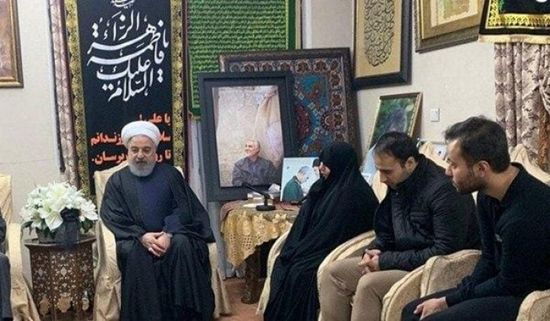 روحاني مهددا من منزل سليماني: سيرى الأمريكيون آثار الاغتيال