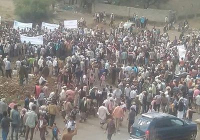 مسيرة بتعز للمطالبة بكشف نتائج تحقيقات اغتيال الحمادي (صور)