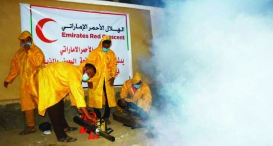 الإمارات تواصل حملتها الواسعة لمكافحة الأوبئة بالساحل الغربي