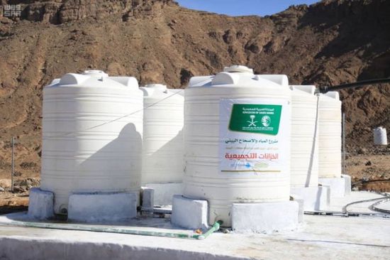 "سلمان للإغاثة" يضخ 514 ألف لتر مياه لمخيم الخانق