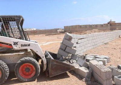 قرار إزالة عشوائيات وحدة الربوة بخلف في المكلا