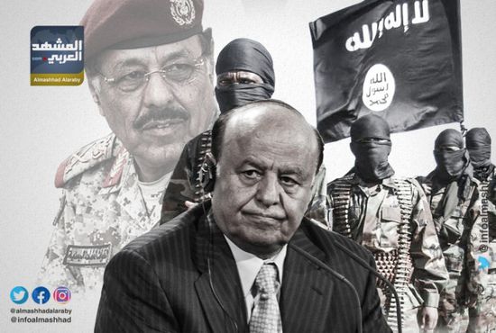 الشرعية تدفع بمليشياتها الإرهابية إلى لودر