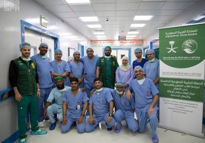 مع ختامها.. 103 عملية قلب للحملة التطوعية في حضرموت