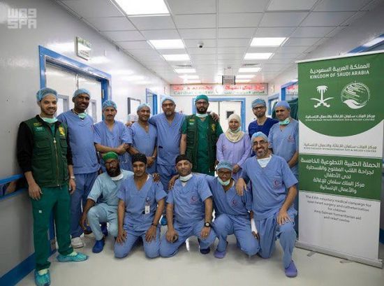 مع ختامها.. 103 عملية قلب للحملة التطوعية في حضرموت