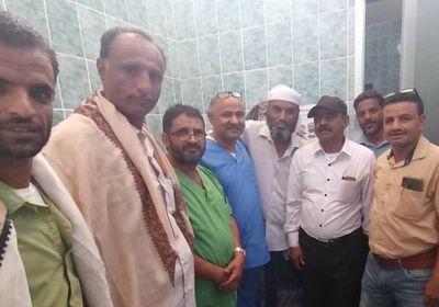 وفد انتقالي ردفان يتفقد مستشفى المديرية   