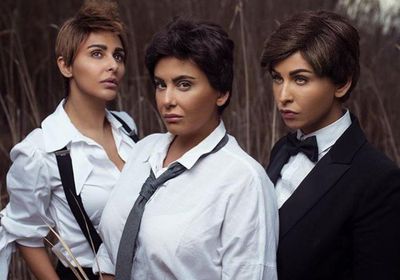 مي سليم وشقيقاتها يسخرن من أغنية "سالمونيلا" بجلسة تصوير جديدة 