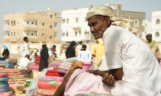 الهجرة الدولية توزع 280 حقيبة مأوى للنازحين في تبن