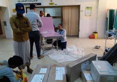 مستلزمات طبية لـ 4 مستشفيات في حضرموت