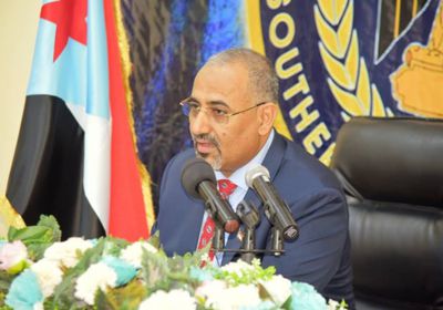 الرئيس الزُبيدي: بانتهاء جدول اتفاق الرياض سنرد على الخروقات