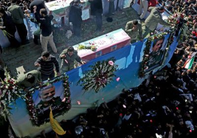 ارتفاع حصيلة ضحايا حادث التدافع خلال مراسم تشييع سليماني إلى 50 قتيلا