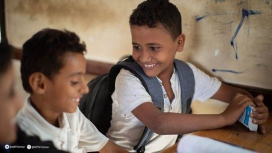 " الأغذية العالمي" : زيادة في برنامج التغذية المدرسية في اليمن هذا العام
