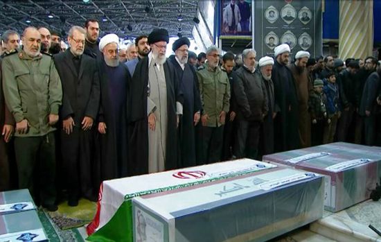 دفن جثمان سليماني في مسقط رأسه عقب الانتقام الإيراني