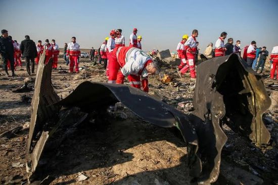 أوكرانية تدرس فرضية العمل الإرهابي في حادث سقوط الطائرة بإيران