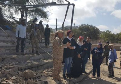وفد إعلامي مصري يزور الضالع وجبهاتها