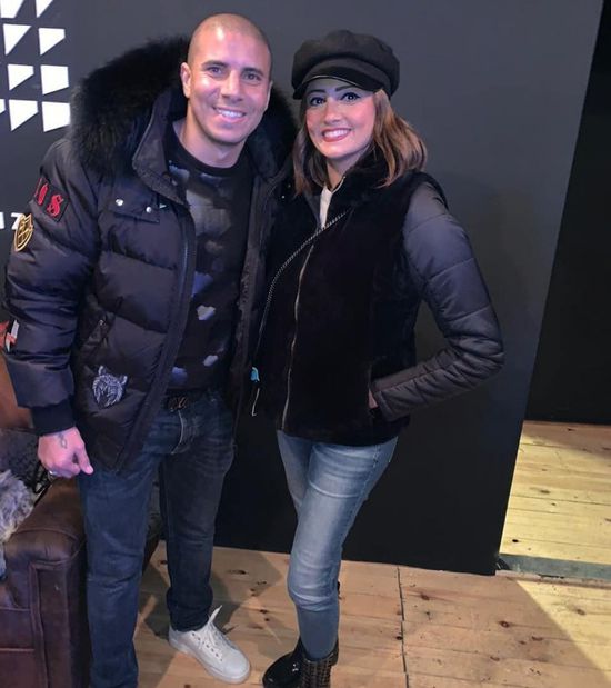 "أحرف لعيبة الكرة المصرية".. بشرى تنشر صورتها بصحبة الكابتن محمد زيدان