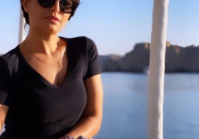 منة فضالي تنشر صورًا من جولتها بأسوان 
