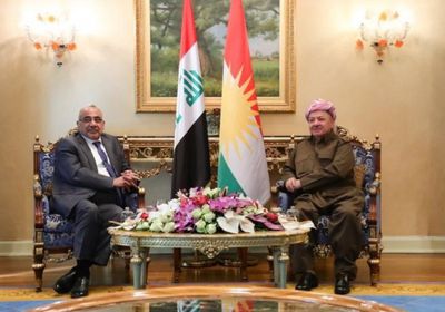 رئيس الوزراء العراقي يلتقي برئيس اقليم كردستان ورئيس وزراء الاقليم 