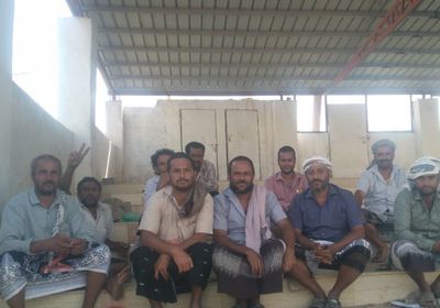 عسكريون يطالبون المنطقة الثالثة في شبوة بصرف رواتبهم