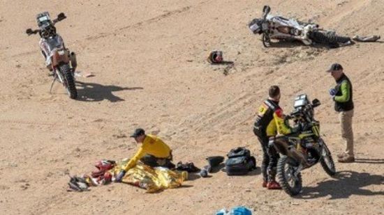 مصرع دراج برتغالي إثر حادث في رالي داكار بالسعودية