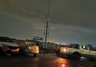 أمطار خفيفة ورياح على بعض مديريات عدن