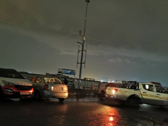 أمطار خفيفة ورياح على بعض مديريات عدن