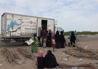 قافلة طبية إماراتية لرعاية مرضى الجُريبة بالحديدة (فيديو)