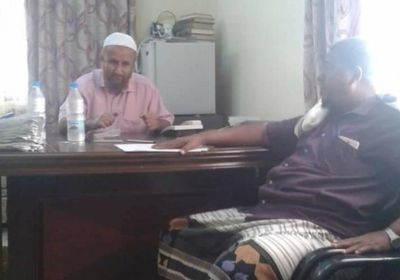 رئيس انتقالي زنجبار يتفقد سير العمل بمكتب الأحوال المدنية بالمديرية