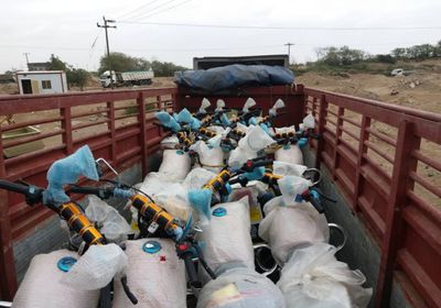 استمرار الحملة الأمنية لضبط المركبات المخالفة والدراجات النارية بـ"الشعب" (صور) 