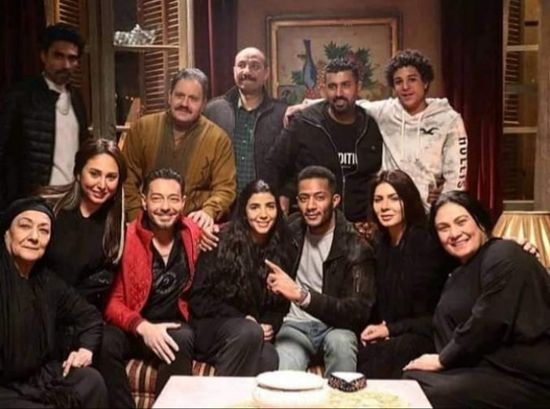 نجلاء بدر بصحبة محمد رمضان وأحمد زاهر في كواليس "البرنس"