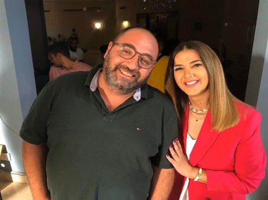 دنيا سمير غانم تهنئ المخرج أحمد الجندي بعيد ميلاده 