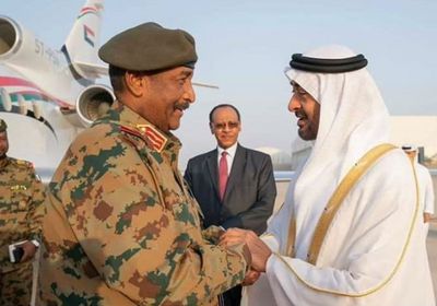 ولي عهد أبو ظبي يبحث العلاقات الثنائية مع عبدالفتاح البرهان
