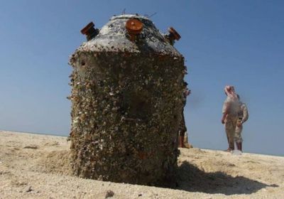 اكتشاف لغم بحري إيراني قبالة ساحل الحديدة 