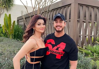 سعد لمجرد بصحبة النجمة الهندية أورفاشي راوتيلا في أحدث ظهور له