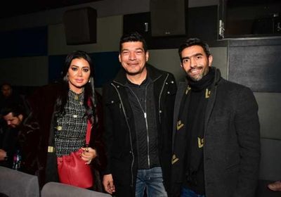 بالصور..أبطال "دماغ شيطان" يحتفلون بالعرض الخاص للفيلم 