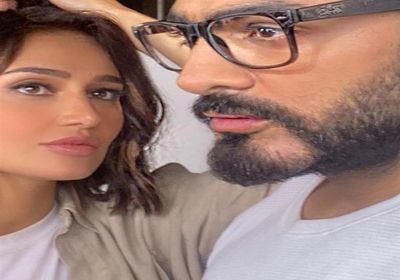 بعد رسالتها.. تامر حسني لحلا شيحة :إنسانة جميلة وفنانة راقية