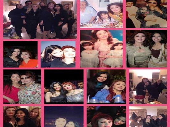 أميرة هاني تحتفل بعيد ميلاد نبيلة عبيد وتكشف صلة القرابة بينهما 