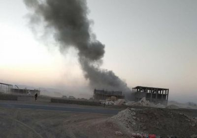 مليشيات الحوثي تستهدف منطقة الصحن بمأرب