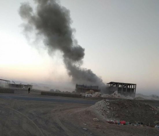 مليشيات الحوثي تستهدف منطقة الصحن بمأرب