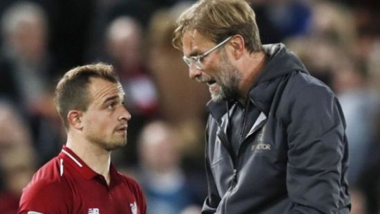 كلوب يغلق باب رحيل شاكيري عن ليفربول