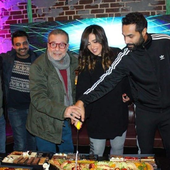 بالصور.. ياسمين عبدالعزيز تحتفل ببدء تصوير "ونحب تاني ليه"