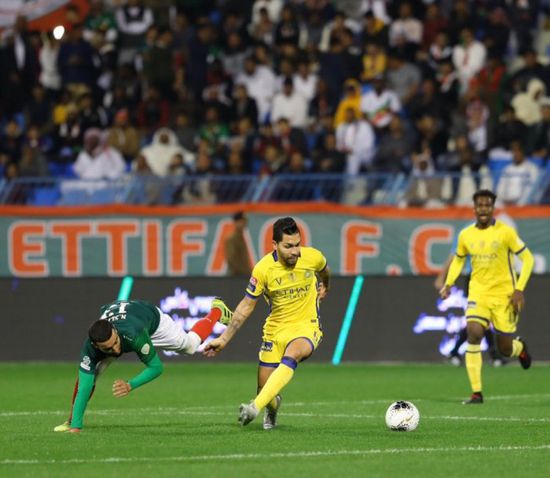النصر يهزم الاتفاق في الدوري السعودي