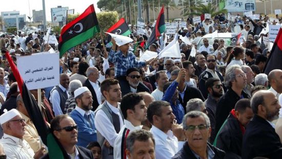 رفضا للتدخل التركي.. مظاهرات في بنغازي دعمًا للجيش الليبي