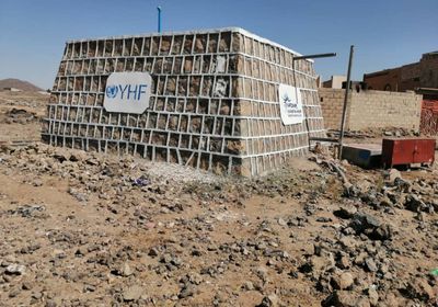 إعادة تأهيل مشروع مياه نوفان بالبيضاء (صور)