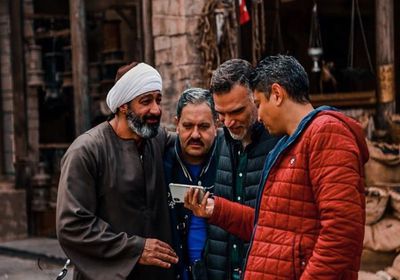 إدوارد ينشر صورته بصحبة ياسر جلال من كواليس "الفتوة"