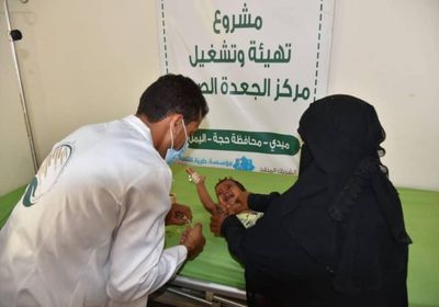 مئات المرضى يستفيدون من الخدمات الطبية السعودية بحجة